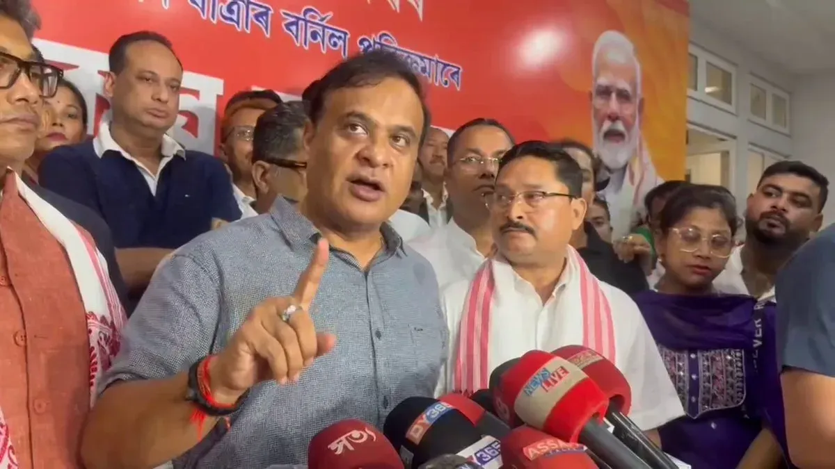 CM Himanta tells Rahul Gandhi: defeat is cost of backing anarchy