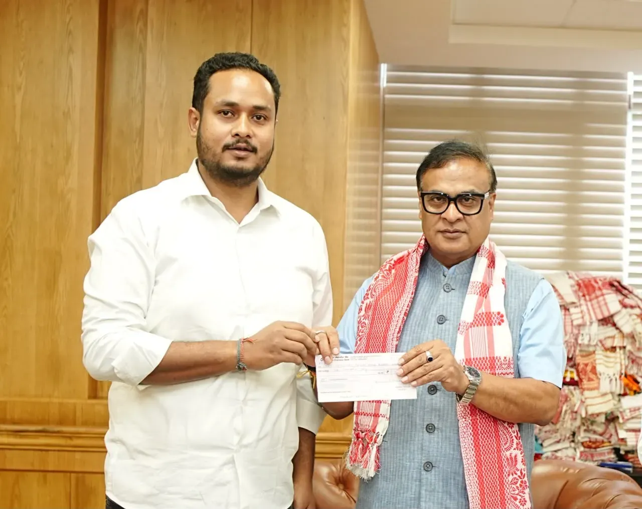 CM Himanta thanks flood relief contributors in Assam