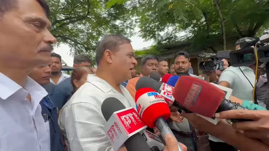 CM Himanta visits flood relief camp in Golaghat, addresses media