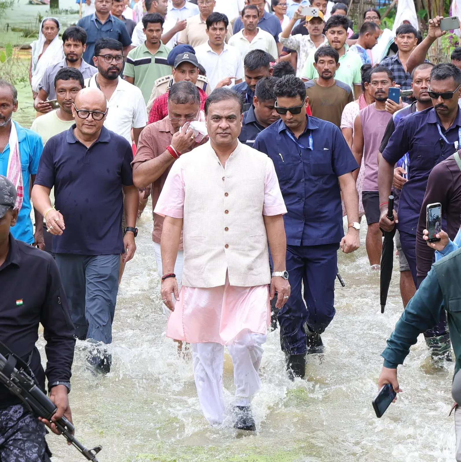 CM Himanta vows Assam will rebuild after floods