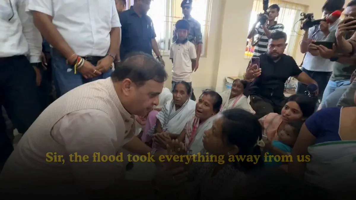 CM Himanta vows to rebuild every flood-hit home in Assam
