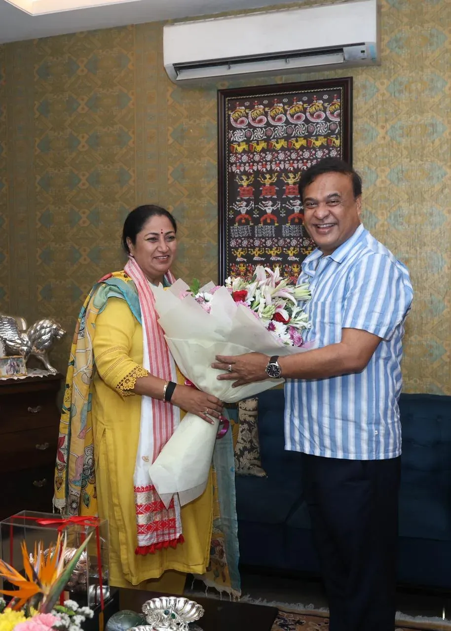 CM Himanta Wishes Delhi CM Rekha Gupta on Birthday