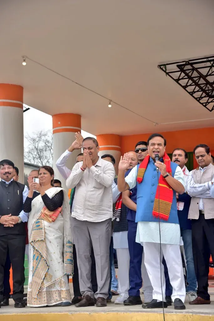 CM Himanta Wishes MP Kamakhya Prasad Tasa on Birthday