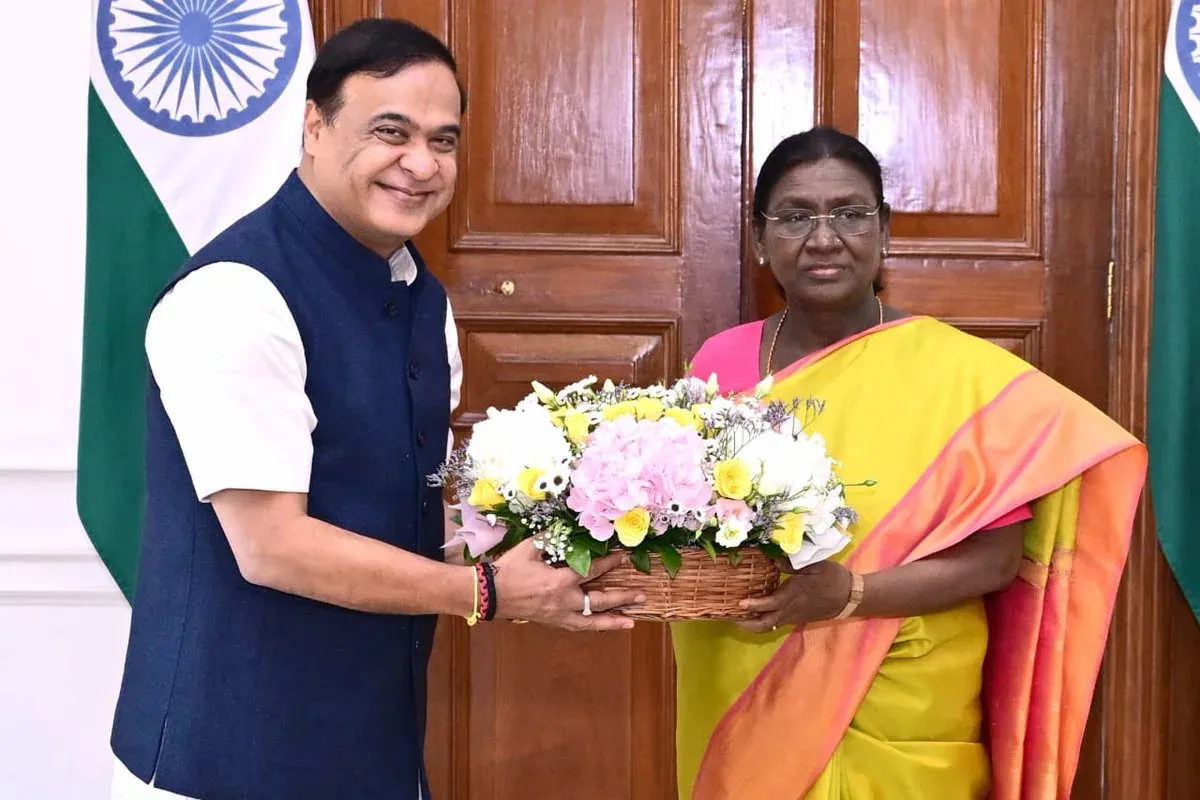 CM Himanta Wishes President Murmu on Her Birthday