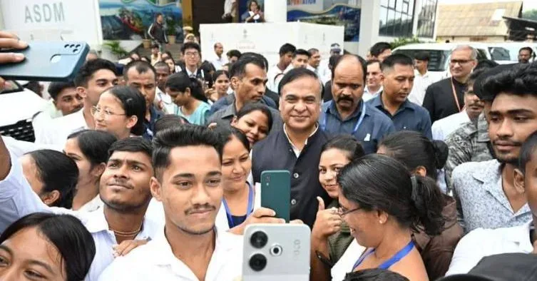 CM Himanta's Assam Links Schools, Industry for Global Jobs