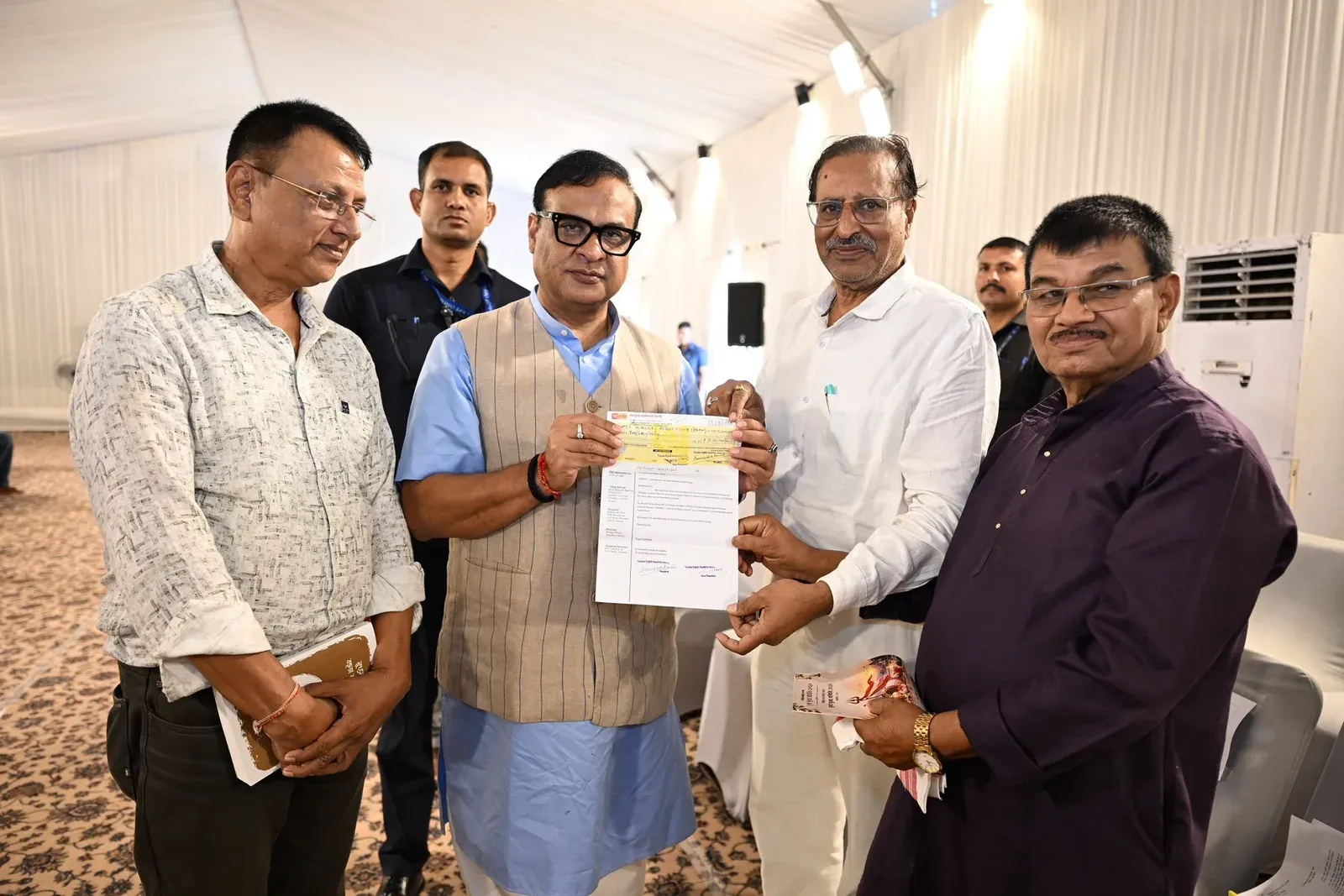 CM Himanta's Relief Fund Gets ₹3.51 Lakh From Assam Donors