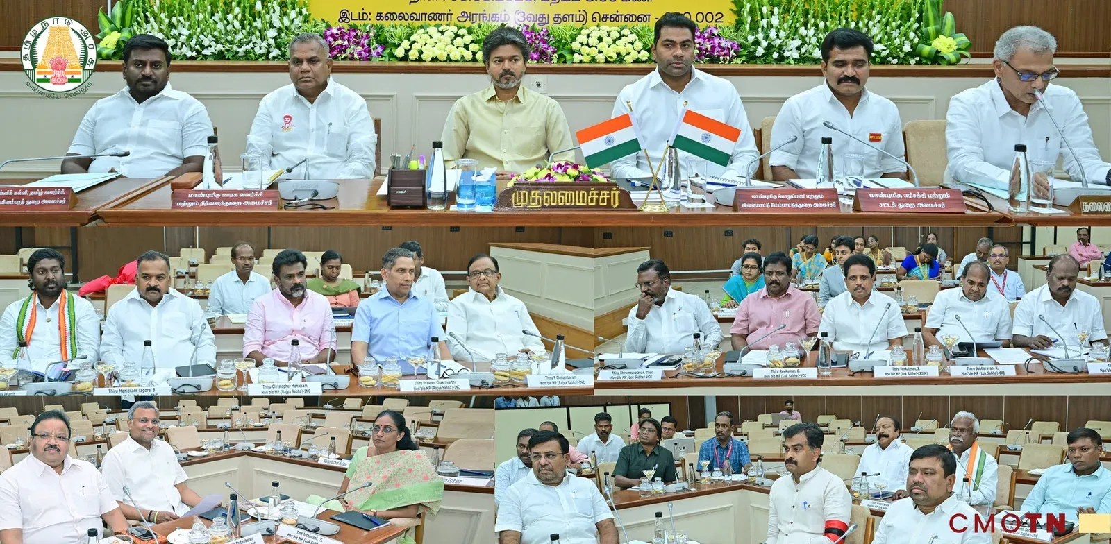 CM Joseph Vijay chairs delimitation consultation with TN MPs