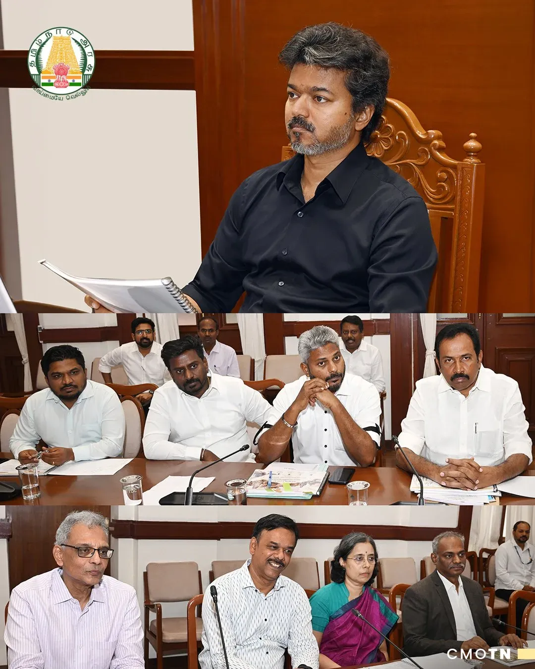CM Joseph Vijay Chairs Tourism & Culture Review at Secretariat