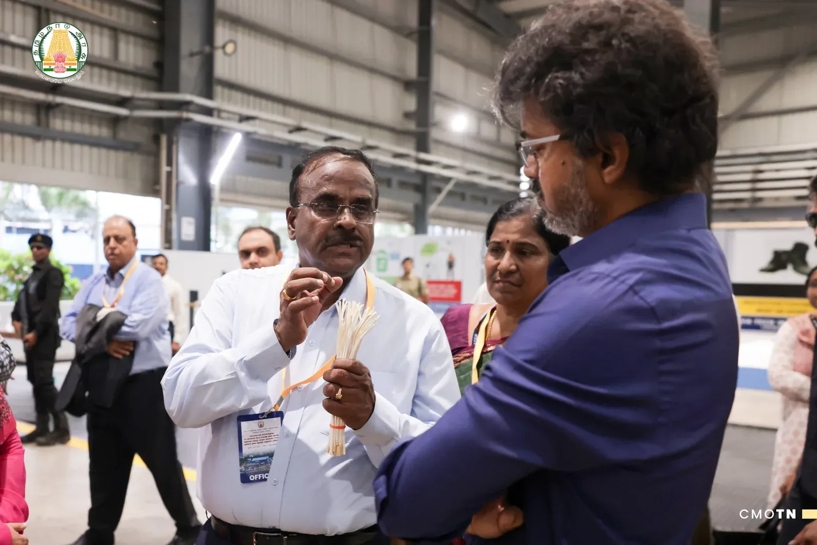 CM Joseph Vijay Inspects 45 MLD Tertiary Water Plant in Chennai