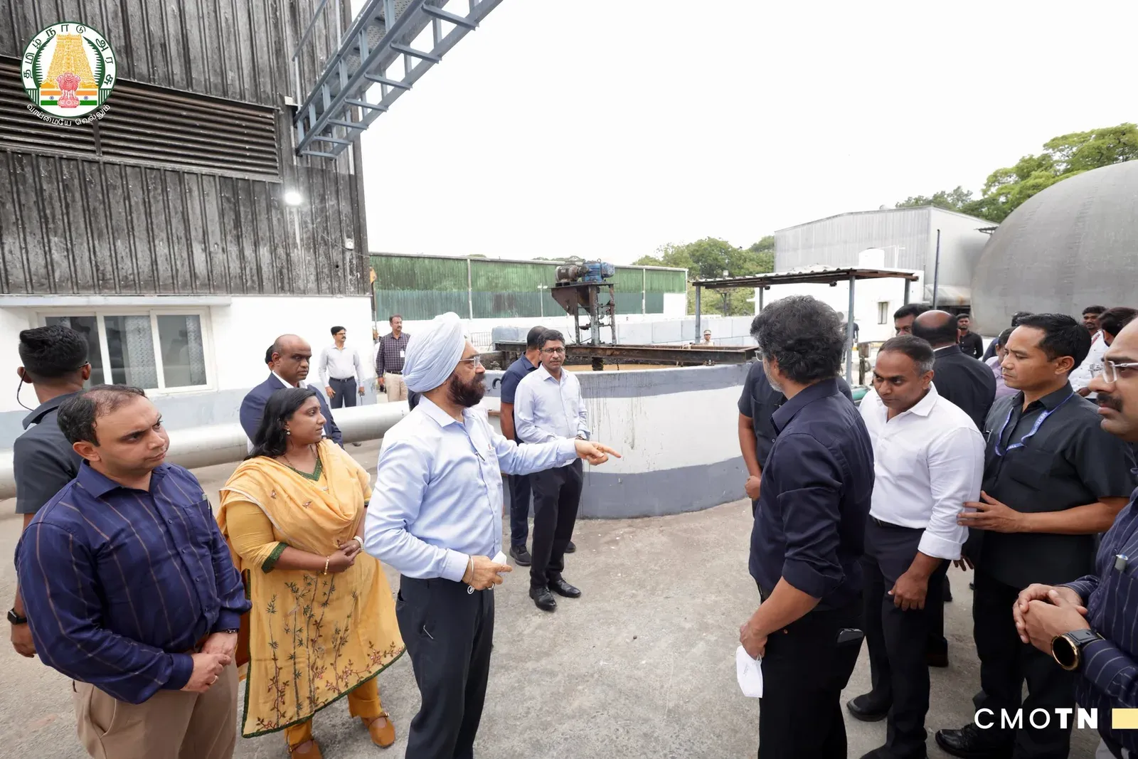 CM Joseph Vijay inspects Chennai Sethupattu bio-gas plant