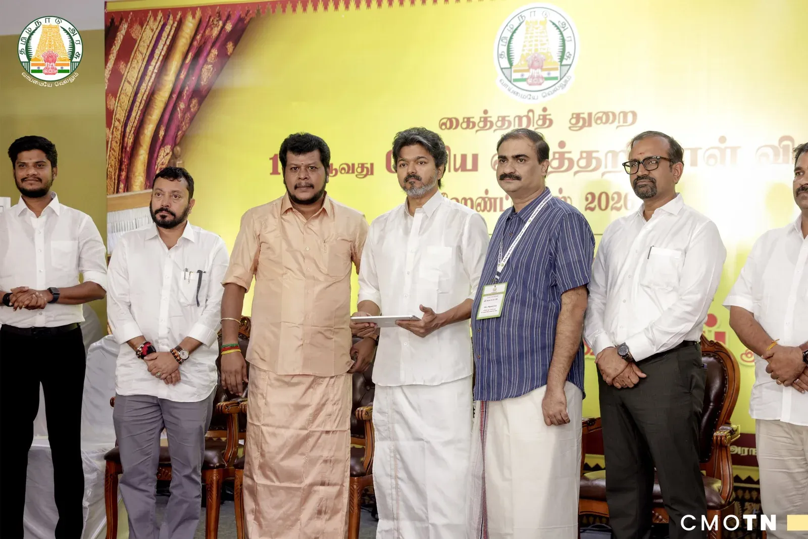 CM Joseph Vijay launches HANDTEX 2026 and Co-optex e-store