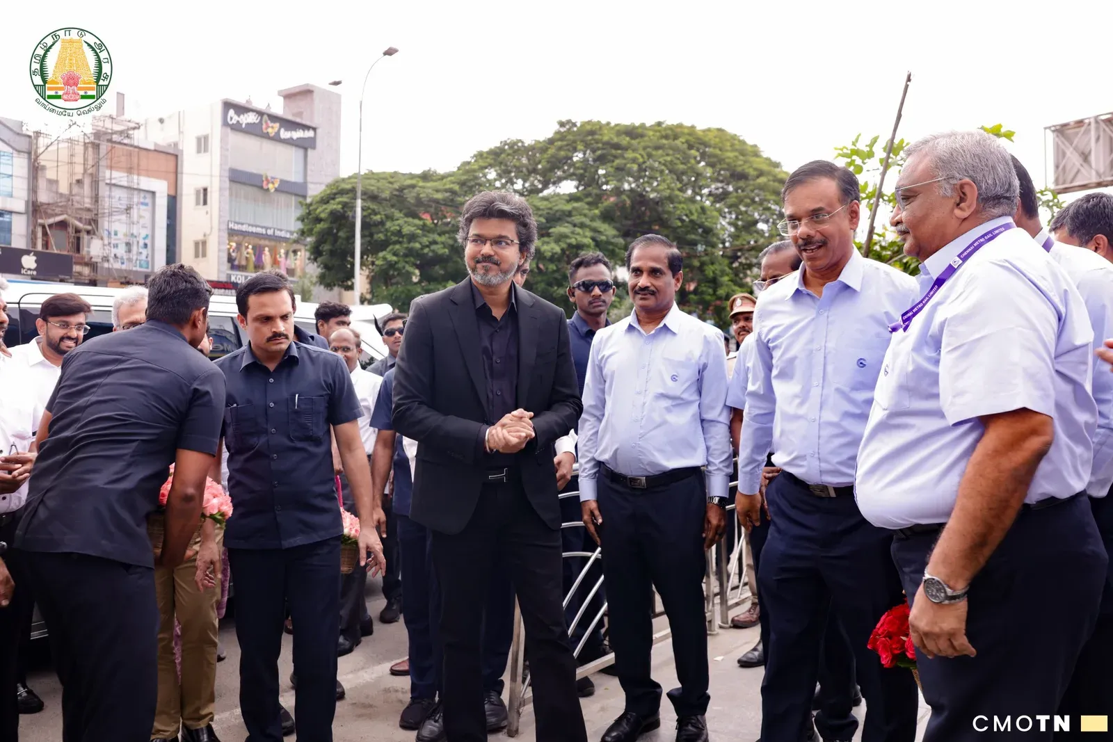 CM Joseph Vijay Reviews Chennai Metro Progress on Trial Run