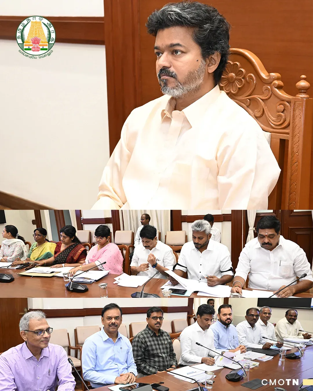 CM Joseph Vijay Reviews Housing & Urban Development Plans