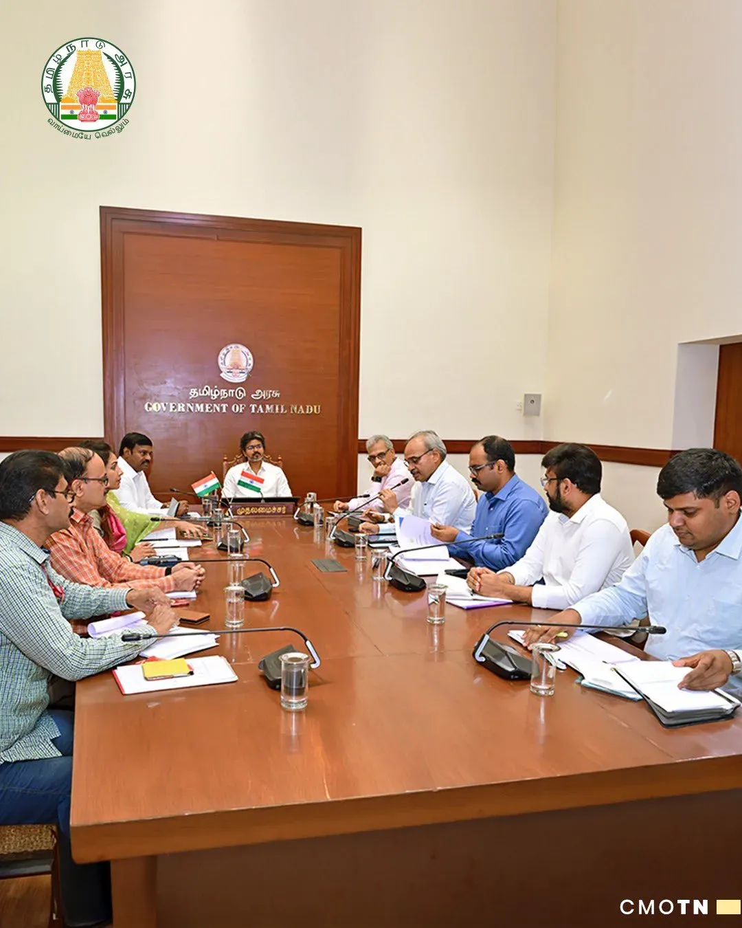CM Joseph Vijay Reviews Tamil Nadu IT Department Plans