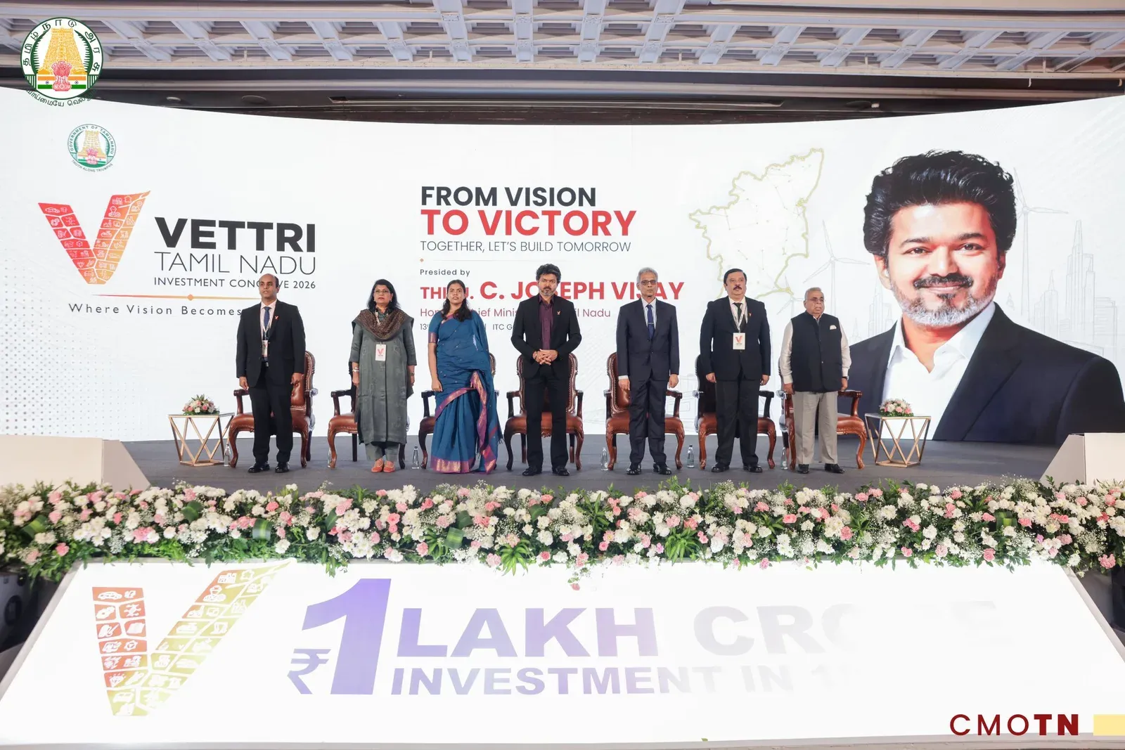 CM Joseph Vijay Signs 97 MoUs Worth ₹67,452 Cr at Vettri TN Summit