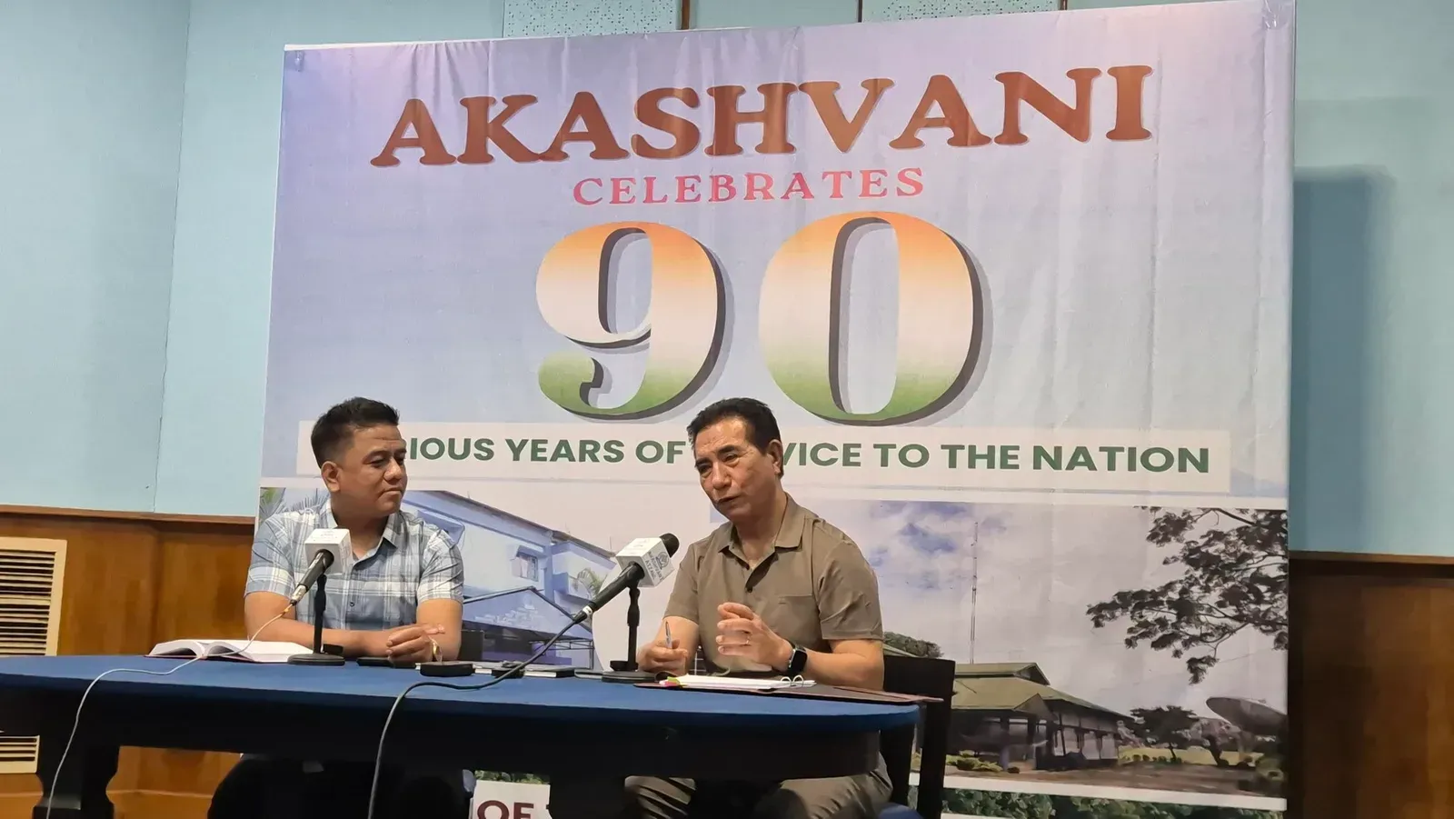 CM Lalduhoma Marks AIR's 90th Year With Aizawl Studio Interview