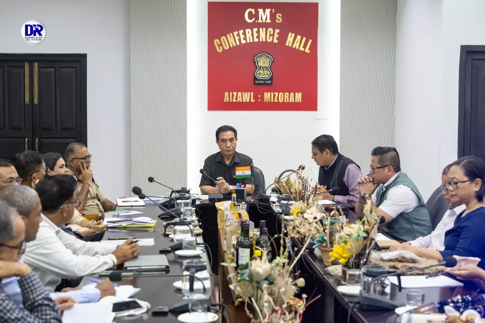 What arrangements are being made for PM Modi's visit to Mizoram?