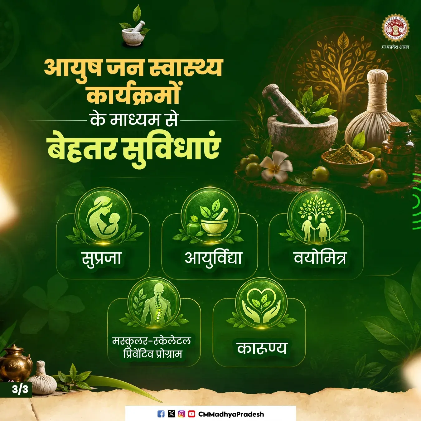 CM Madhya Pradesh Expands AYUSH Public Health Programmes