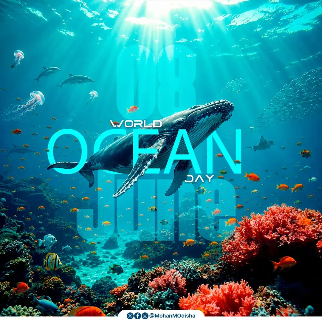 CM Majhi calls for ocean conservation on World Ocean Day