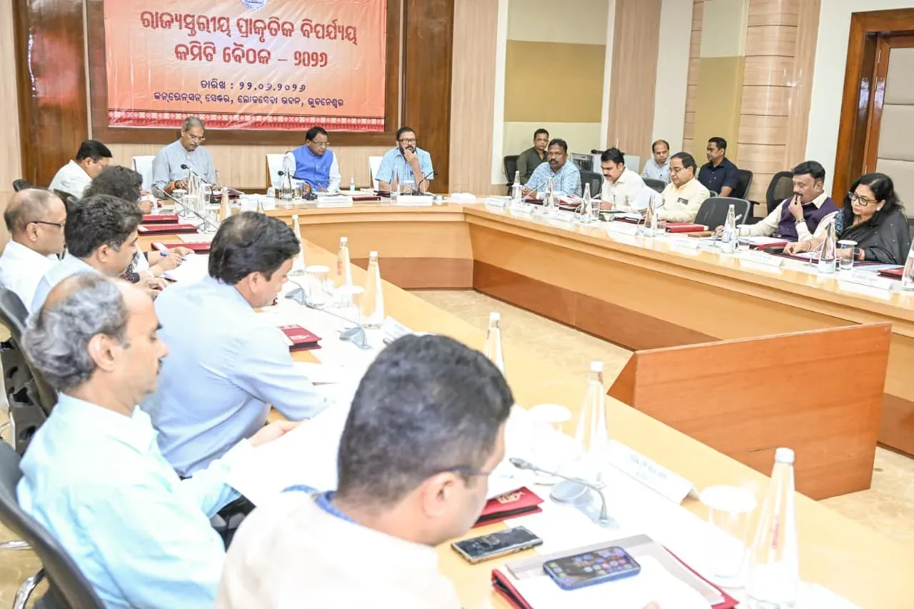 CM Majhi Chairs Odisha Disaster Meet, Orders Monsoon Readiness