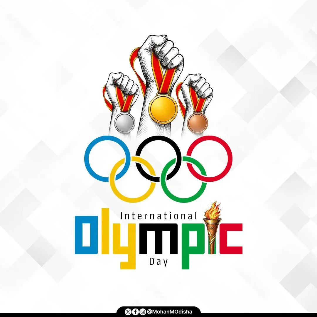 CM Majhi Greets Athletes on World Olympic Day
