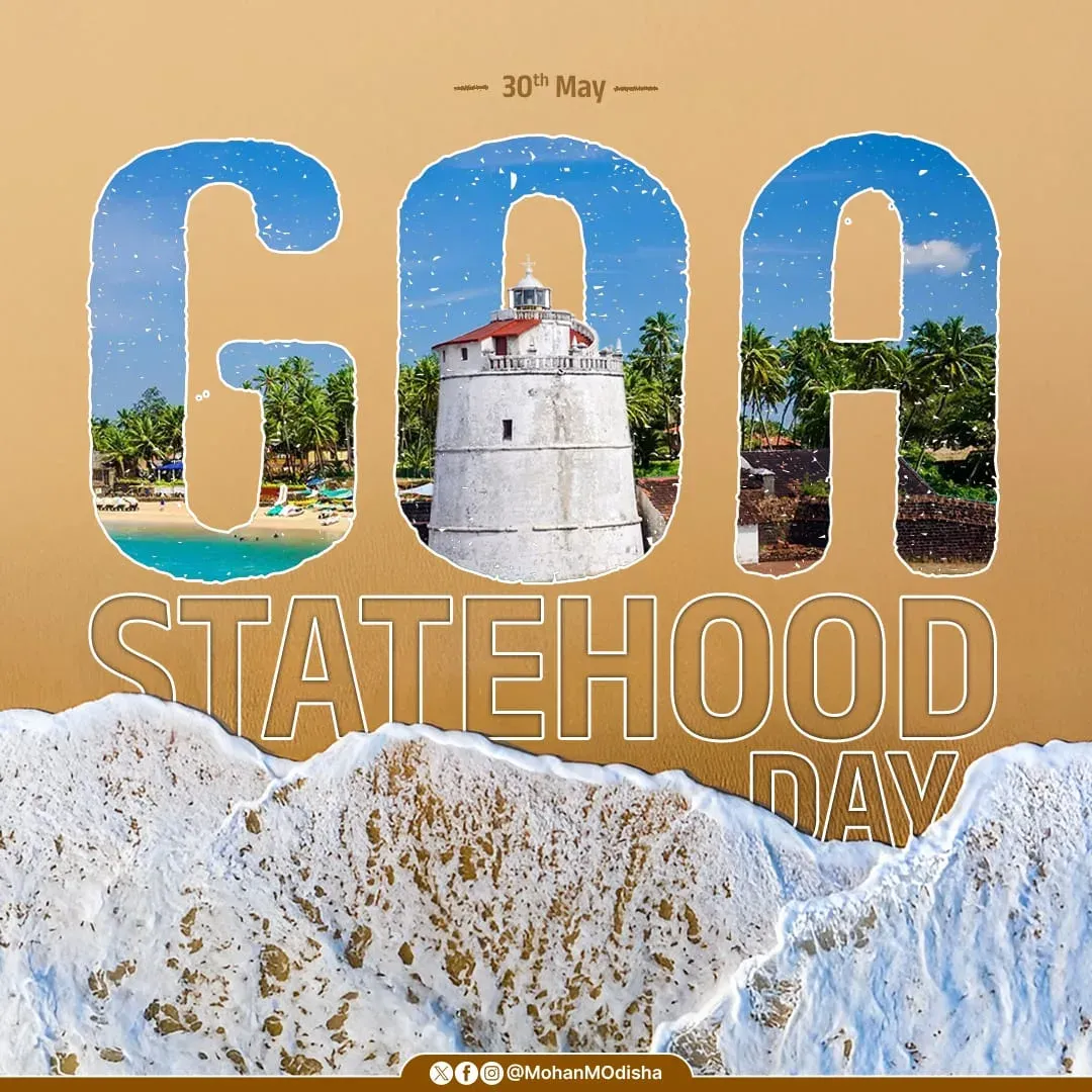 CM Majhi Greets Goa on 39th Statehood Day
