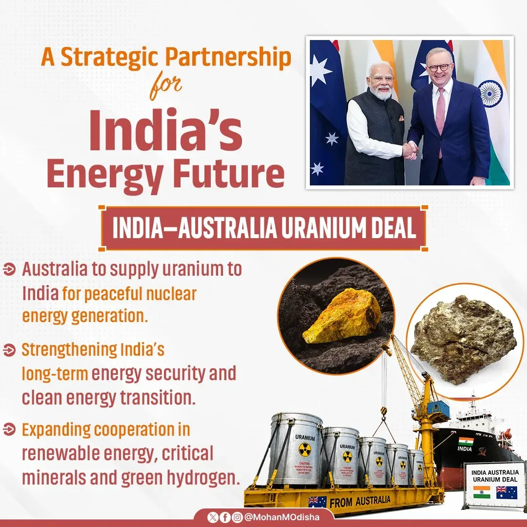 CM Majhi hails India-Australia nuclear energy deal