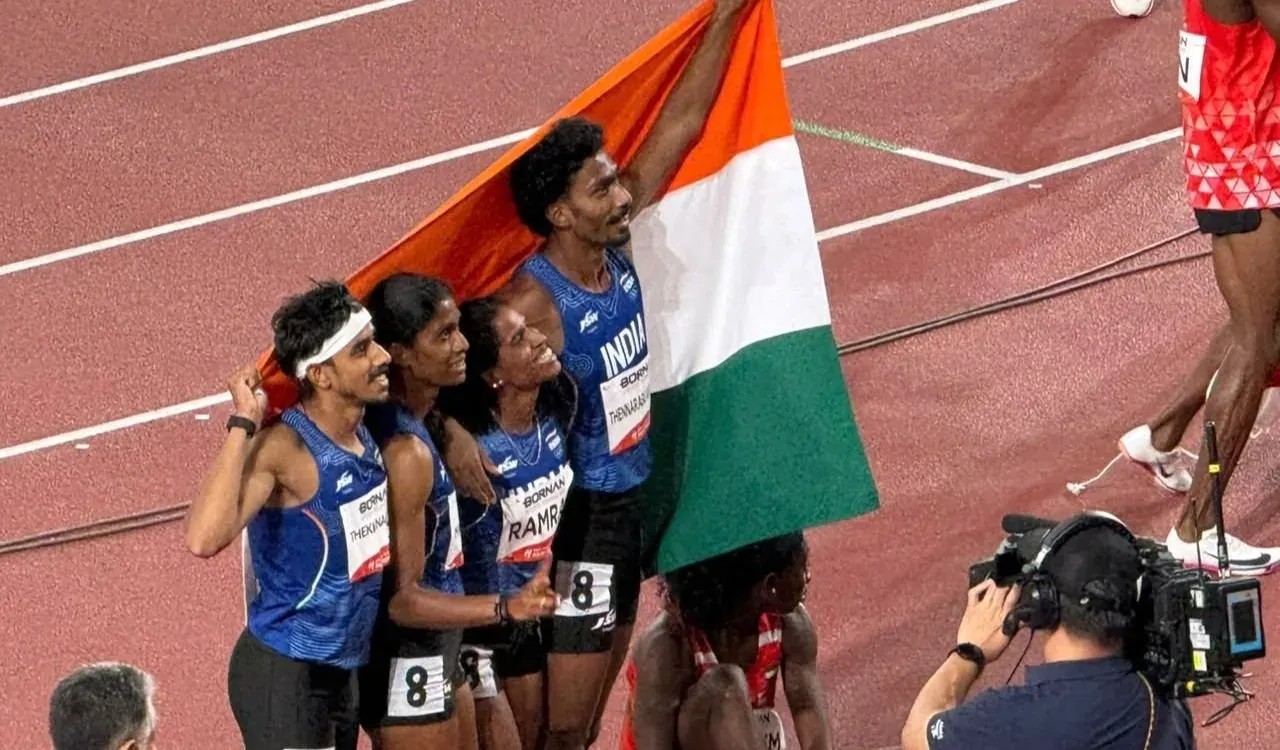 CM Majhi Hails India's Silver in Mixed 4×400m Relay at Asian Games 2026