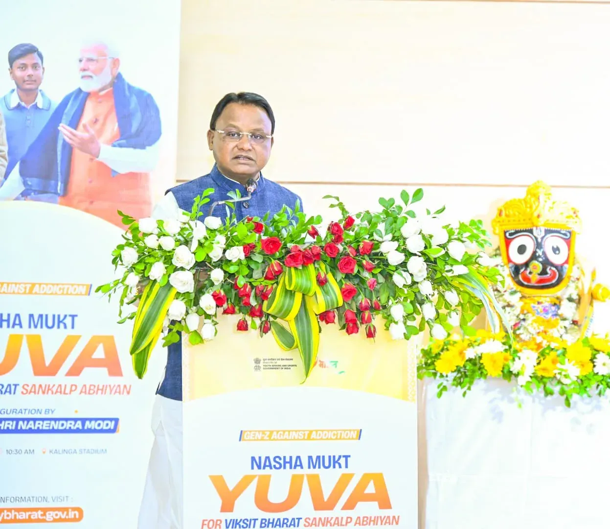 CM Majhi launches 100-week anti-drug drive in Bhubaneswar