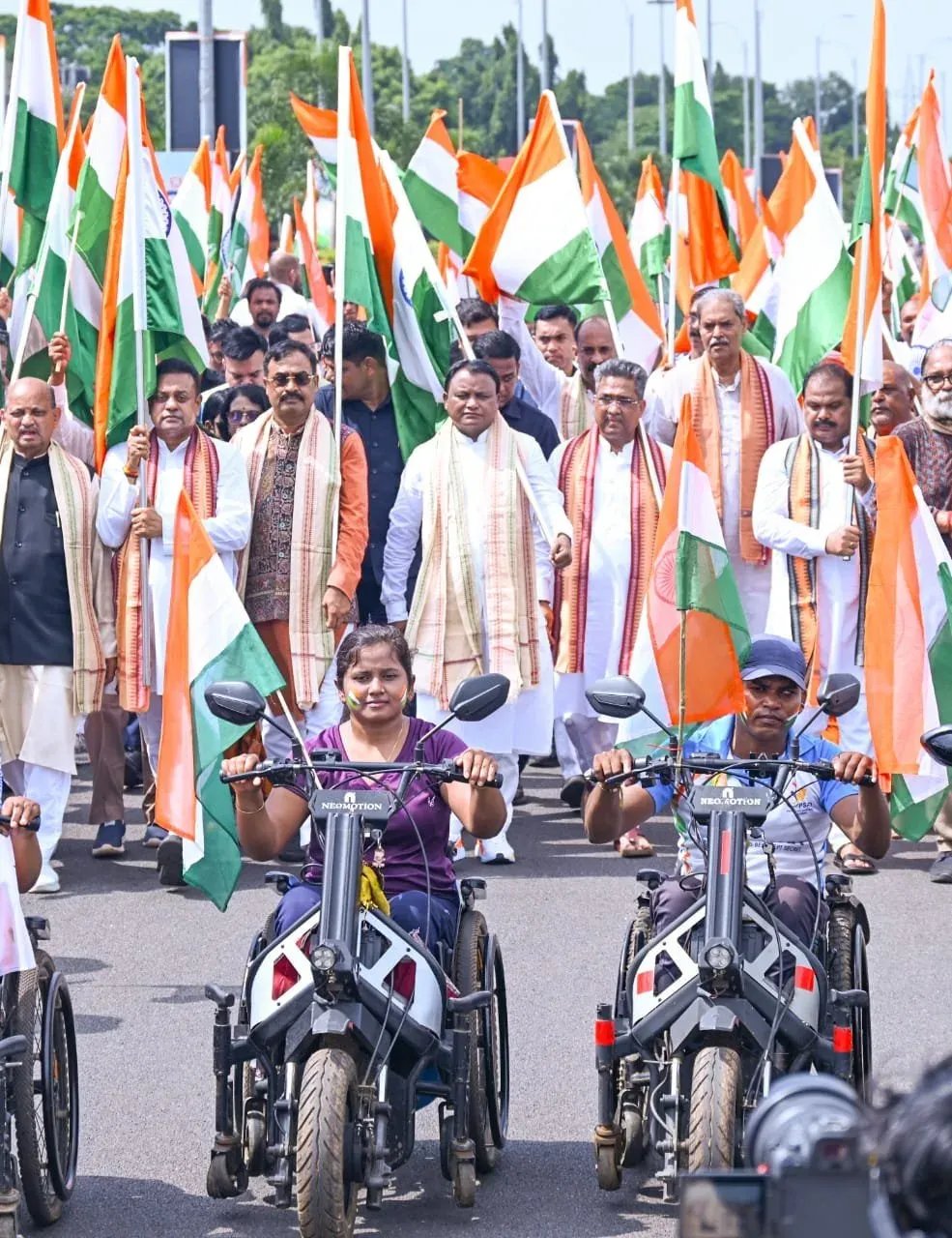 CM Majhi Launches Har Ghar Tiranga Drive in Odisha