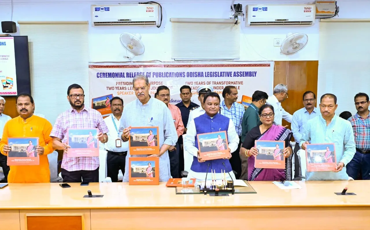 CM Majhi launches two books on Speaker Surama Padhy's tenure