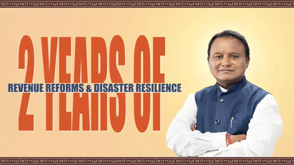CM Majhi marks 2 years of revenue reforms and disaster resilience in Odisha