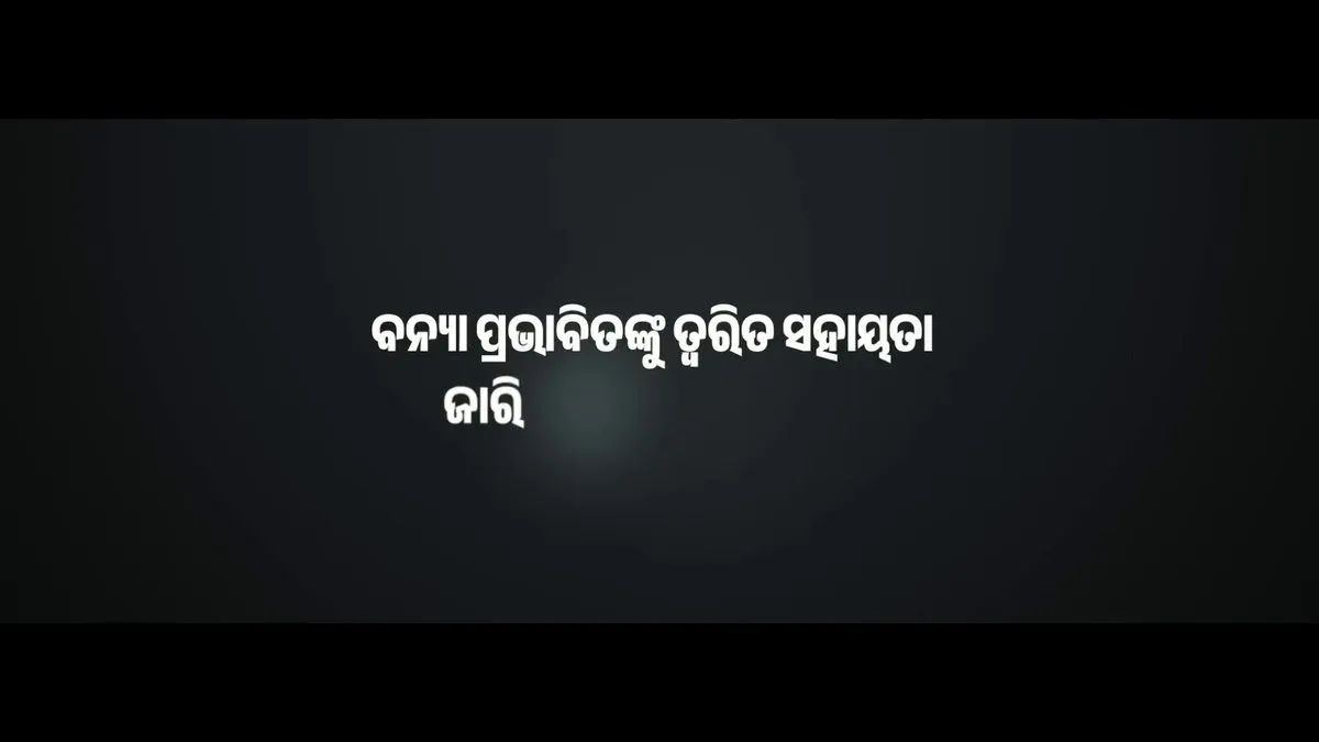 CM Majhi: Odisha Flood Relief, Rescue Ops Underway