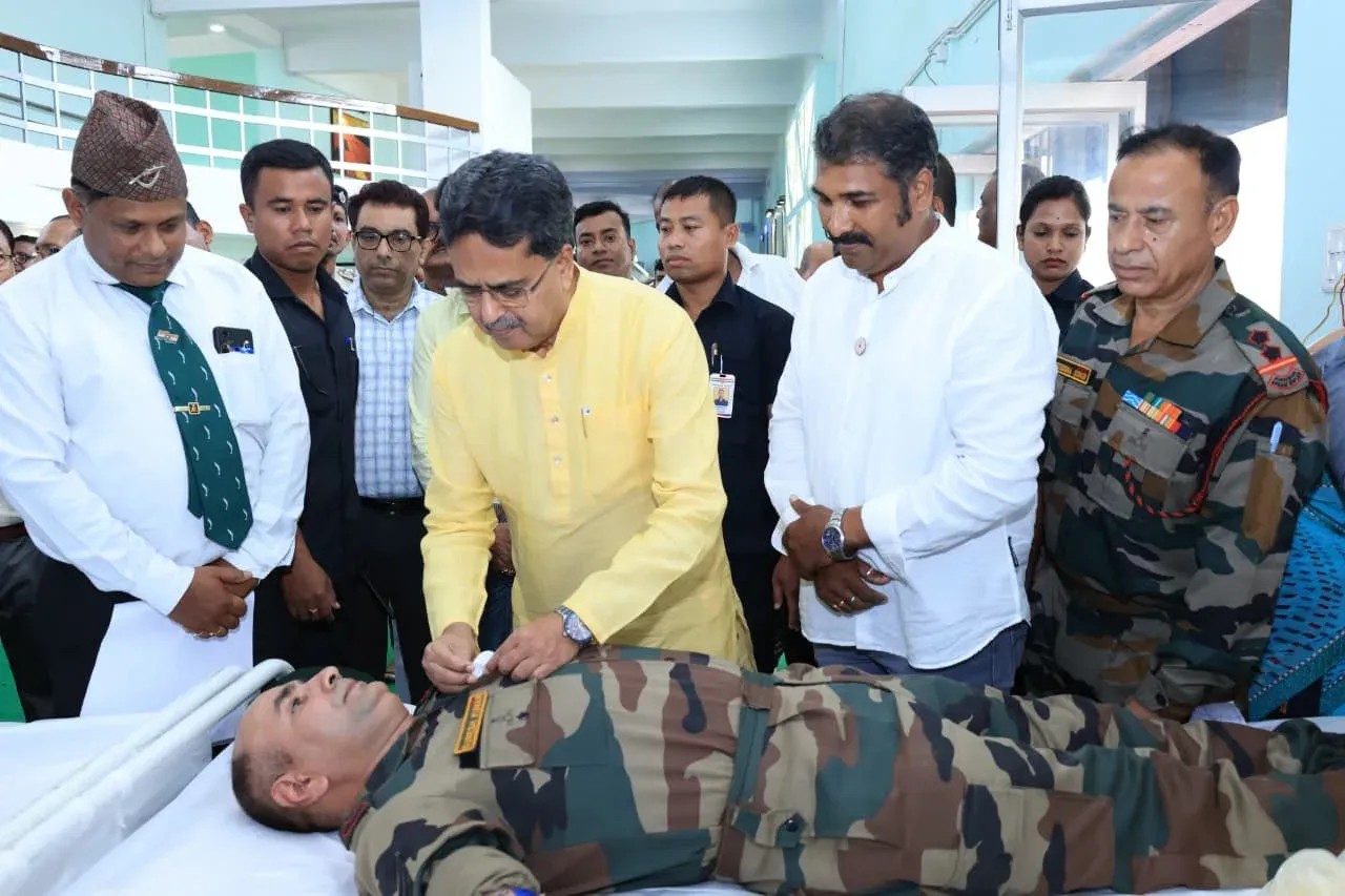 CM Manik Saha Attends World Blood Donor Day Event in Agartala