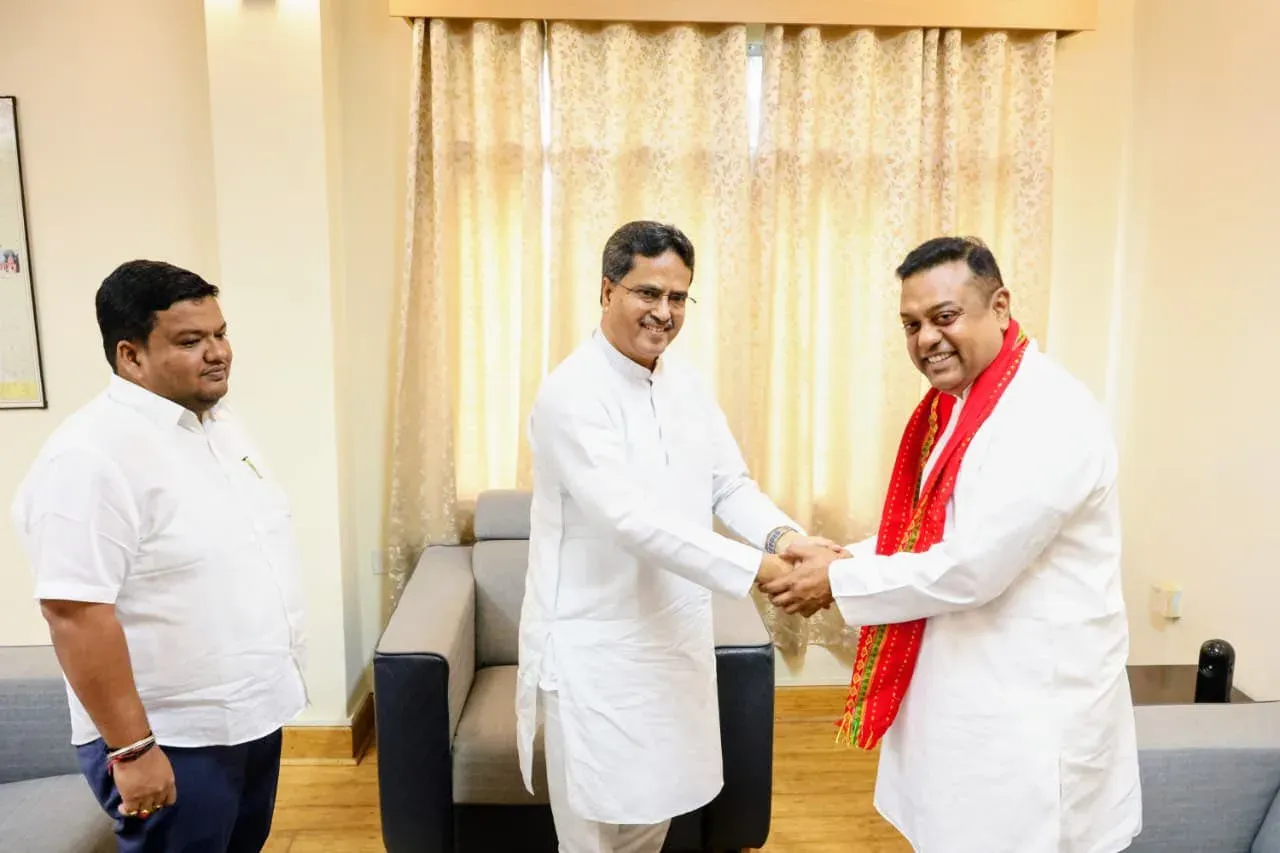 CM Manik Saha holds BJP org meet with Sambit Patra in Tripura