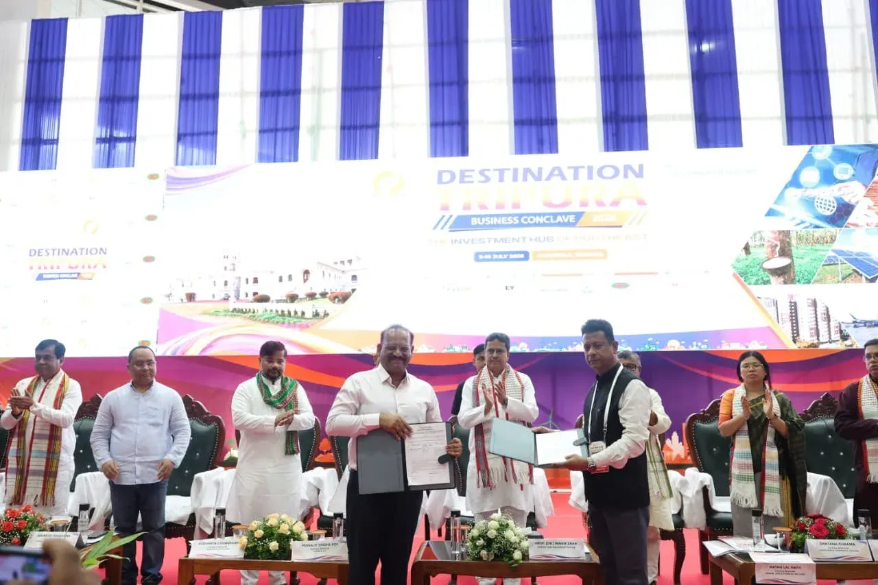 CM Manik Saha Inaugurates Destination Tripura Conclave 2026