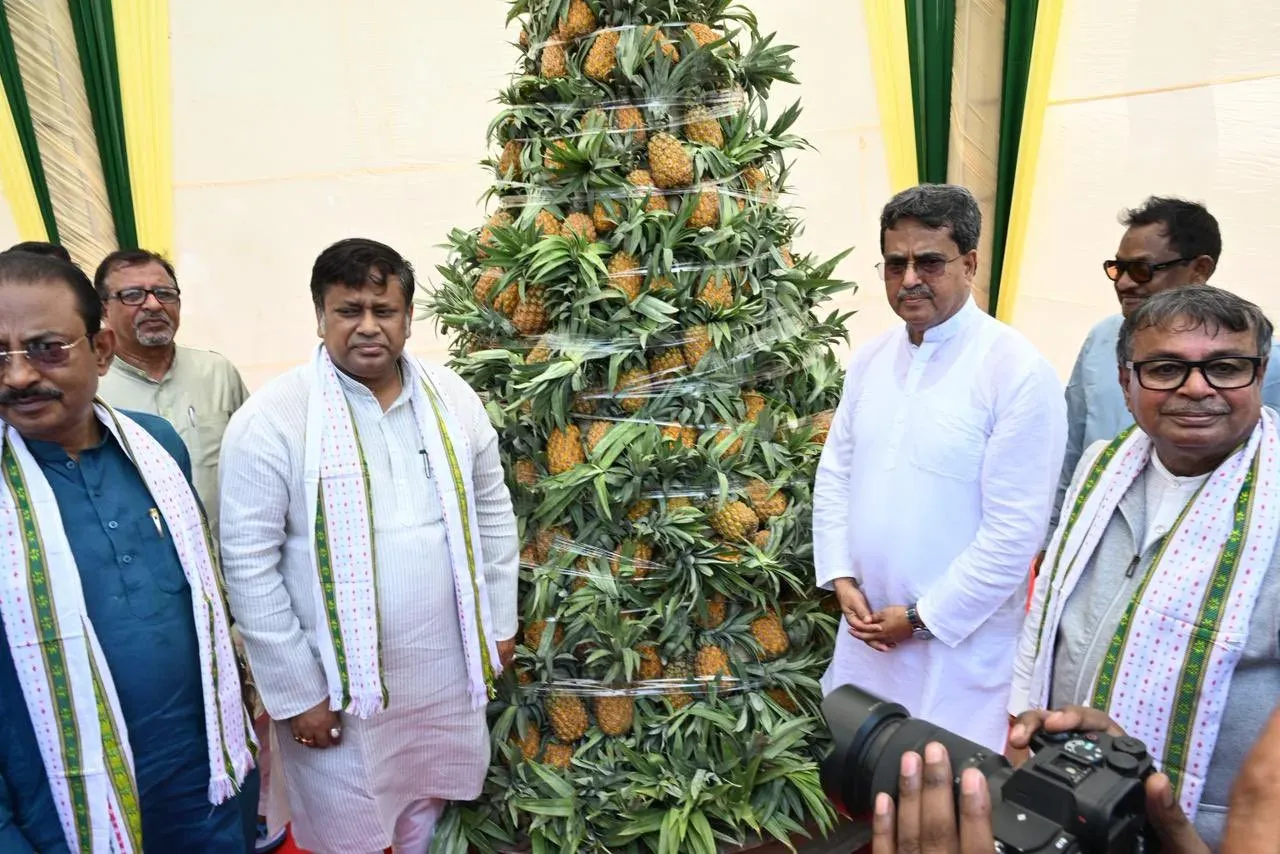 CM Manik Saha Inaugurates Global Pineapple Festival 2026