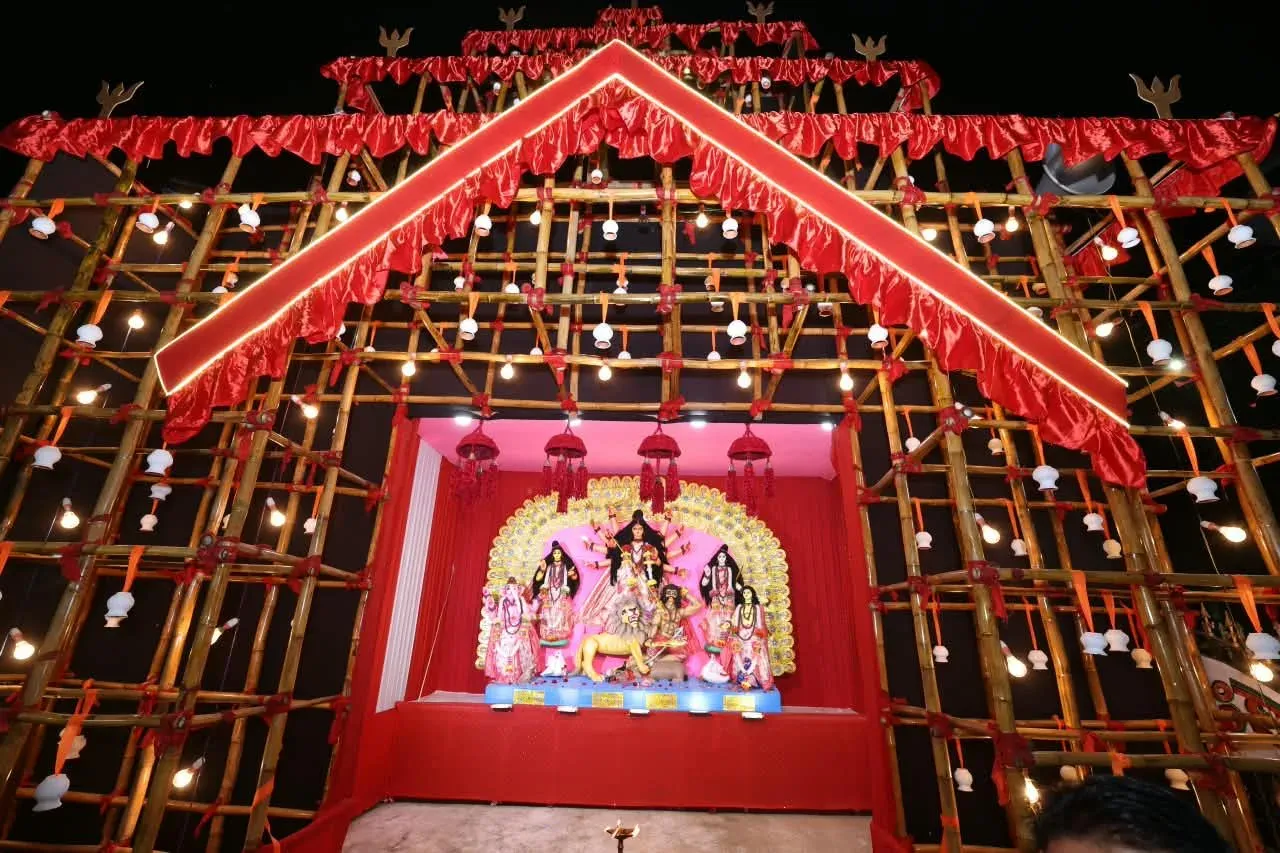 CM Manik Saha joins Maha Shashthi Durga Puja rounds in Bardowali