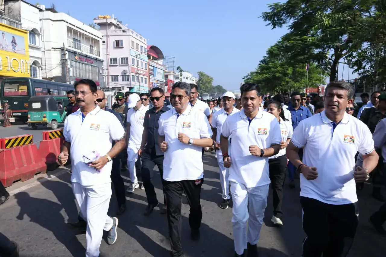 CM Manik Saha joins Rashtriya Ekta Diwas event in Agartala