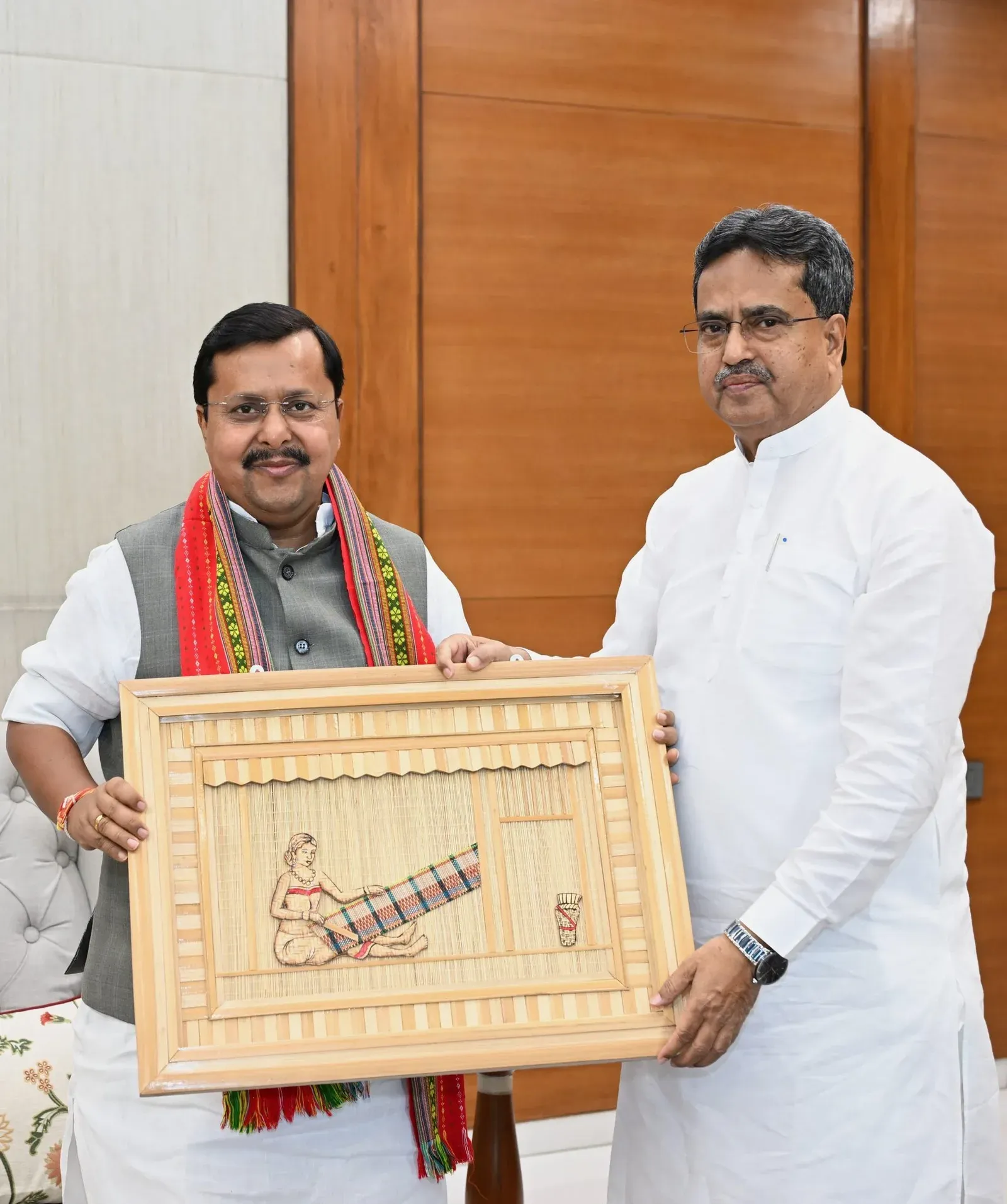CM Manik Saha Meets BJP National President in New Delhi