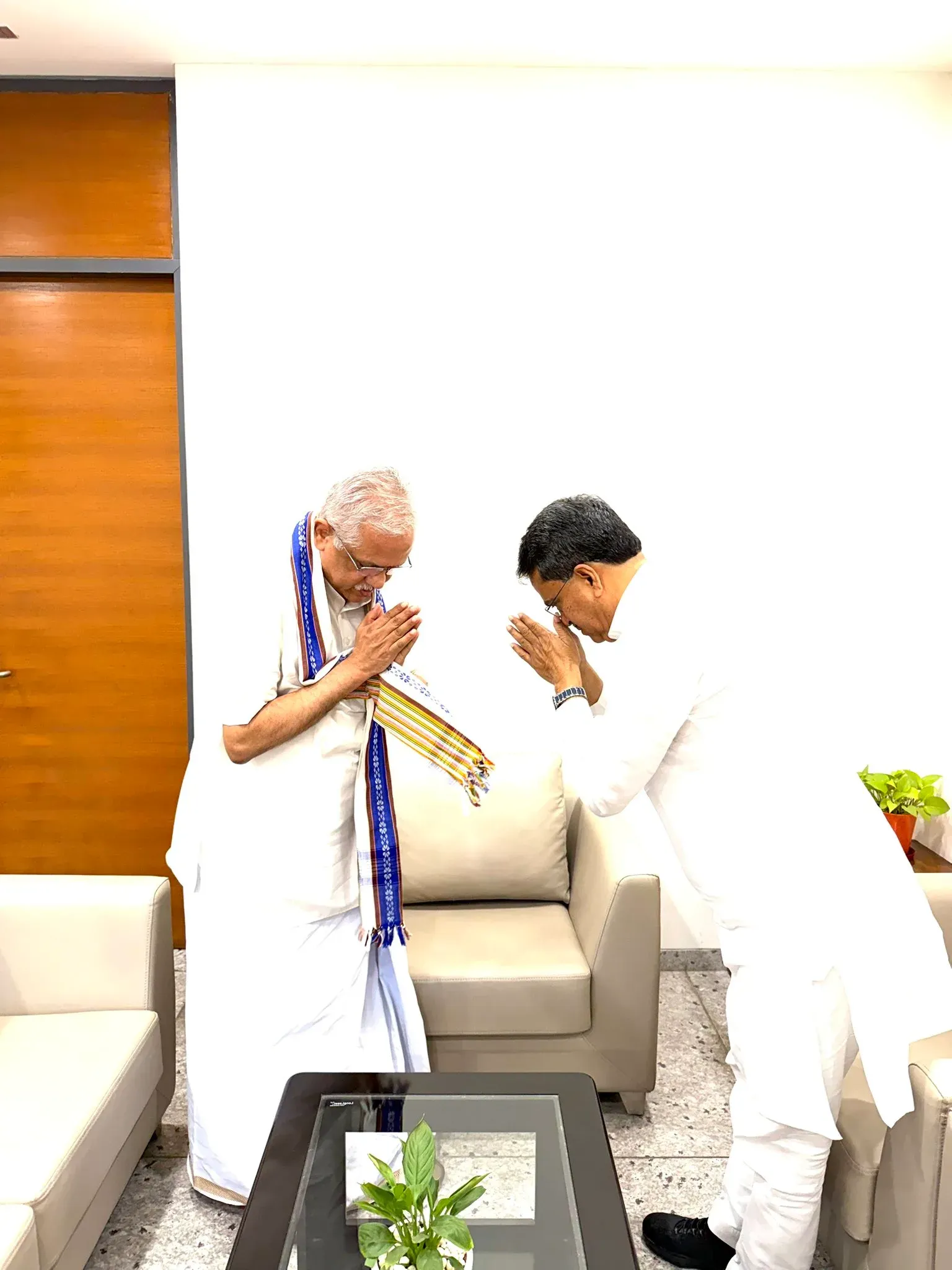 CM Manik Saha Meets BJP Org Secretary BL Santhosh in Delhi