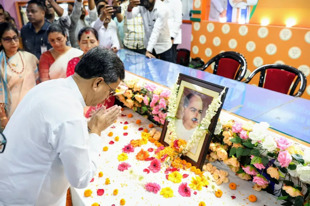 CM Manik Saha pays tribute to Dr. Shyama Prasad Mookerjee on 125th birth anniversary