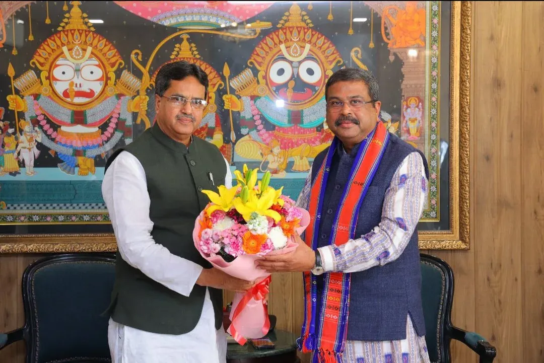 CM Manik Saha Wishes Union Minister Dharmendra Pradhan on Birthday