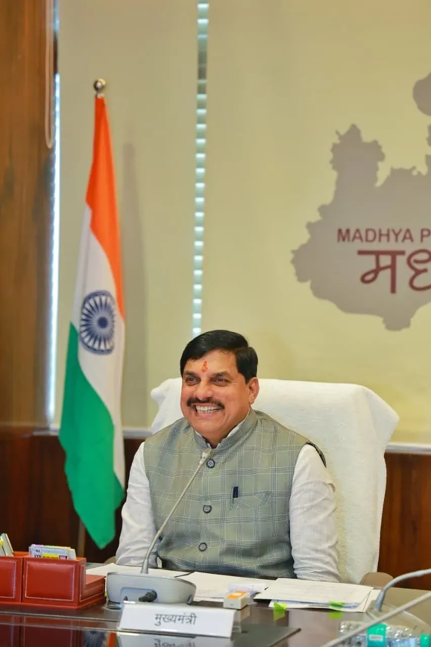 CM Mohan Yadav addresses Balram Krishi Mahotsav in Umaria via VC