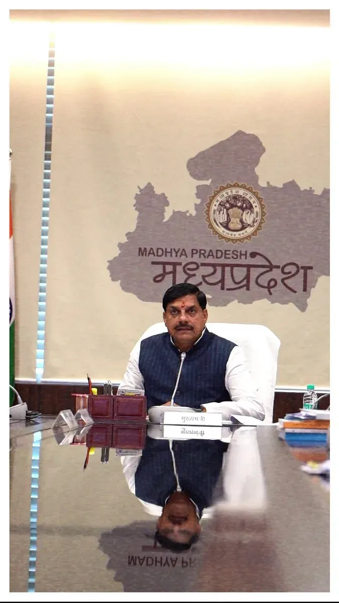 CM Mohan Yadav Chairs Planning Dept Review in Bhopal