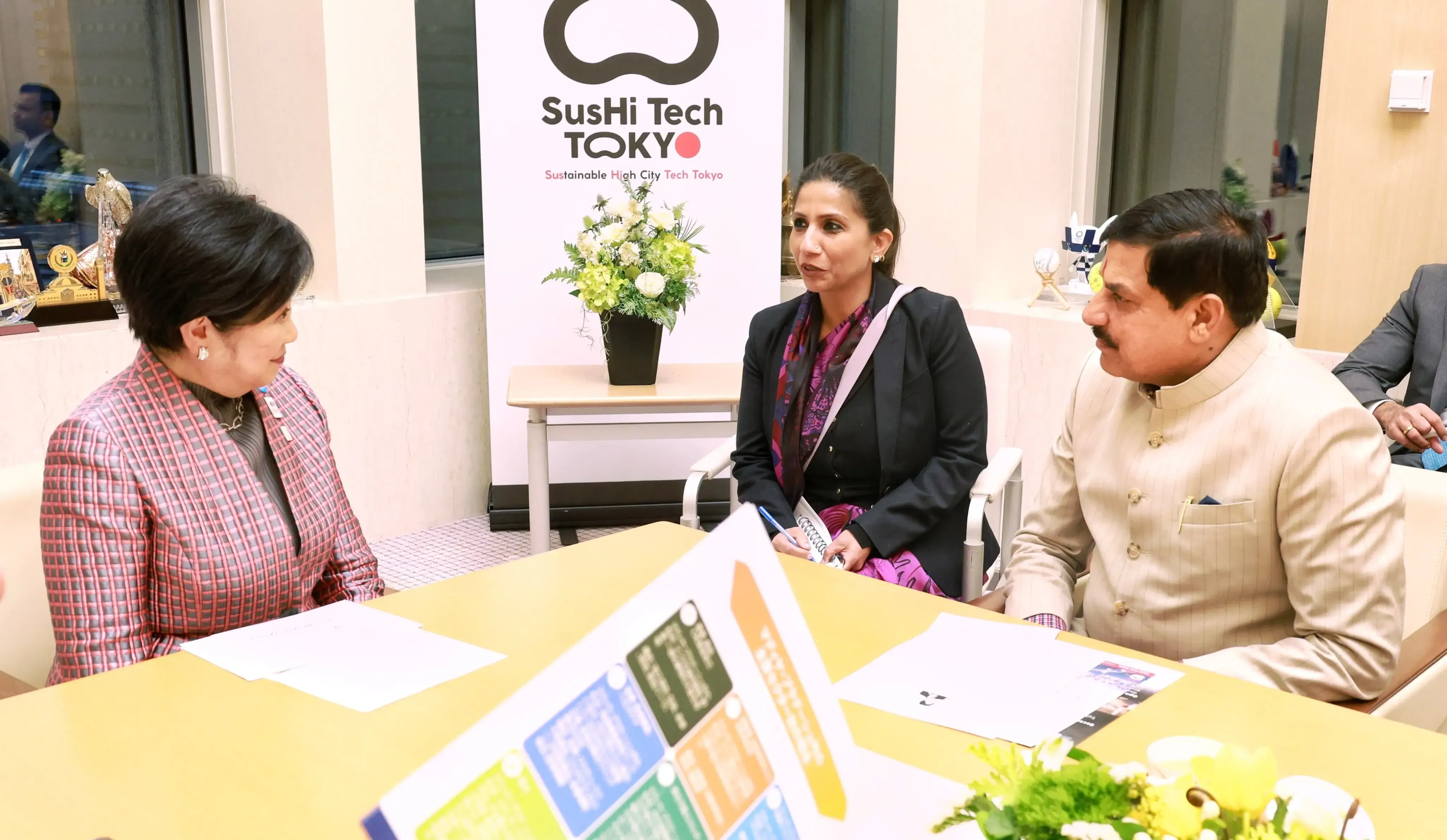 Mohan Yadav Engages Tokyo Delegates on Investment Opportunities in MP