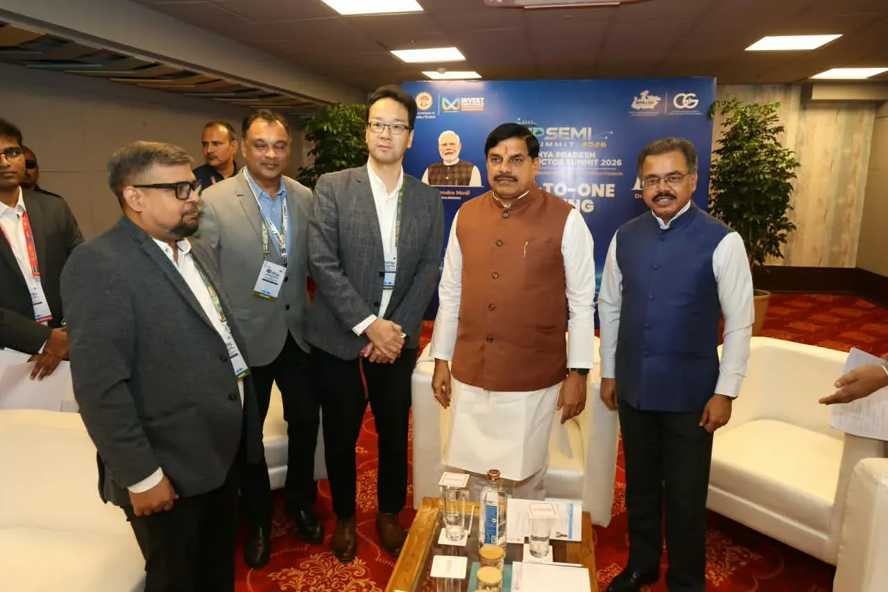 CM Mohan Yadav Eyes Lithium-Ion and EV Push at MP Semiconductor Summit