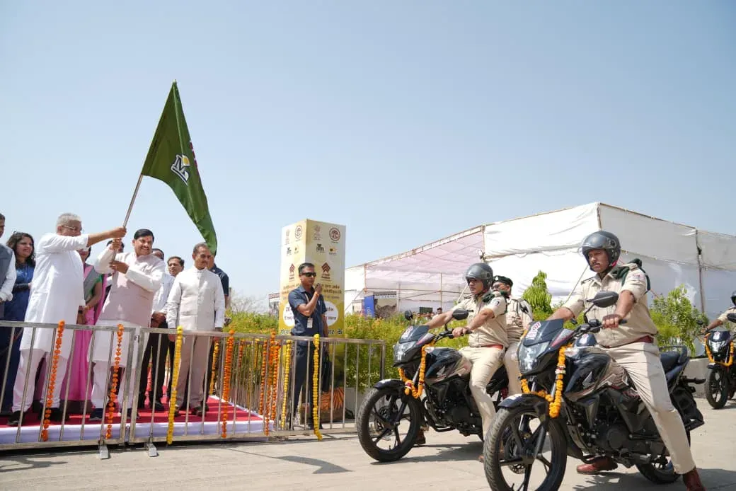 CM Mohan Yadav flags off forest vehicles on Biodiversity Day