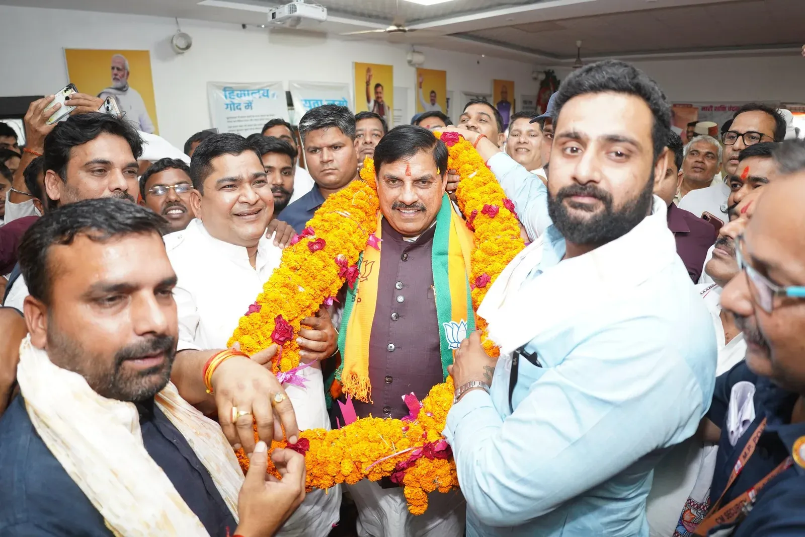 CM Mohan Yadav Holds Karyakarta Samvad in Singrauli