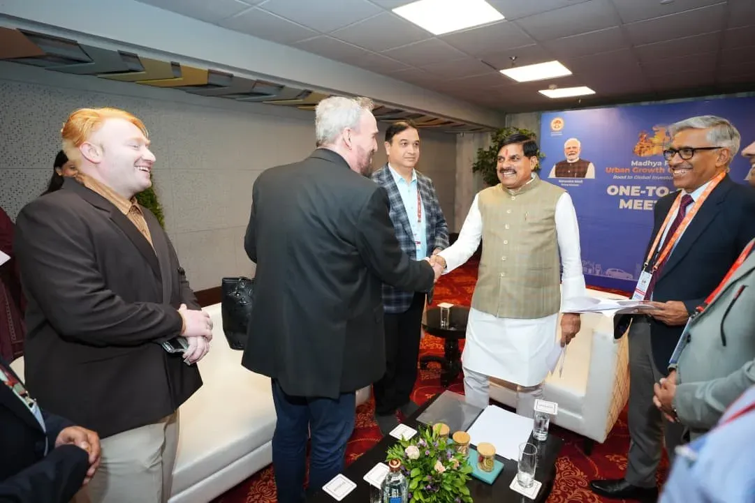 CM Mohan Yadav holds one-on-one with global design expert at MP Urban Conclave